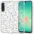 Custodia in TPU Tech-Protect FlexAir+ per Samsung Galaxy A17 - Fiori di primavera