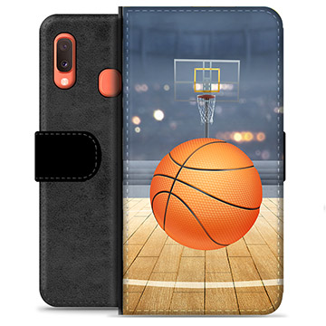Custodia a Portafoglio Premium per Samsung Galaxy A20e - Basket