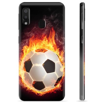 Custodia TPU Samsung Galaxy A20e - Fiamma Calcio