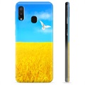 Custodia in TPU per Samsung Galaxy A20e Ucraina - Campo di grano