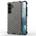 Custodia Ibrida Honeycomb Armored per Samsung Galaxy A26 - Nera