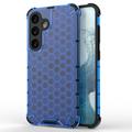 Custodia Ibrida Honeycomb Armored per Samsung Galaxy A26 - Blu