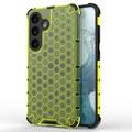 Custodia Ibrida Honeycomb Armored per Samsung Galaxy A26 - Verde