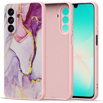 Custodia in Silicone Tech-Protect Icon per Samsung Galaxy A26 - Marmo