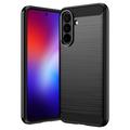 Custodia in TPU spazzolato per Samsung Galaxy A27 - Fibra di Carbonio