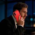Custodia in TPU spazzolato per Samsung Galaxy A27 - Fibra di Carbonio - Rossa