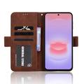 Custodia a portafoglio per Samsung Galaxy A27 - Marrone