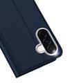 Custodia Flip Dux Ducis Skin Pro per Samsung Galaxy A27/M47/F70 Pro - Blu
