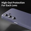 Custodia Samsung Galaxy A27 Smart Clear View con slot per schede - Grigio Viola