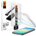 Protezione dello schermo in vetro temperato Samsung Galaxy A27 Spigen Glas.tR EZ Fit Pro - 2 Pezzi. - Trasparente