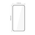 Protezione dello schermo in vetro temperato Samsung Galaxy A27 Tech-Protect Glass Fit+ - 2 pz. - Nero