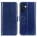 Samsung Galaxy A27 Custodia a portafoglio con supporto - Blu