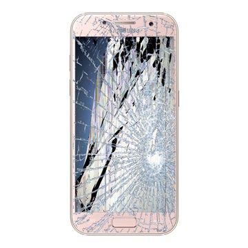 Riparazione del Display LCD e del Touch Screen del Samsung Galaxy A3 (2017) - Rosa