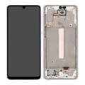 Cover frontale per Samsung Galaxy A33 5G e display LCD GH82-28143B - Bianco