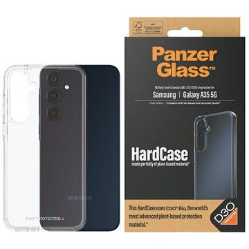 Custodia antibatterica PanzerGlass HardCase per Samsung Galaxy A35 - Trasparente