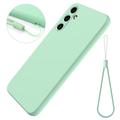 Custodia in Silicone Liquido per Samsung Galaxy A35 - Verde
