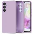 Custodia in Silicone Tech-Protect Icon per Samsung Galaxy A35 - Viola