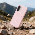 Custodia Magmat Tech-Protect per Samsung Galaxy A36/A37/A56 - Compatibile con MagSafe - Rosa opaco