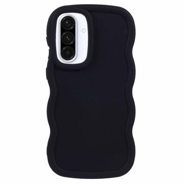 Custodia in TPU Candy Color Wavy per Samsung Galaxy A36/A56 - Nera