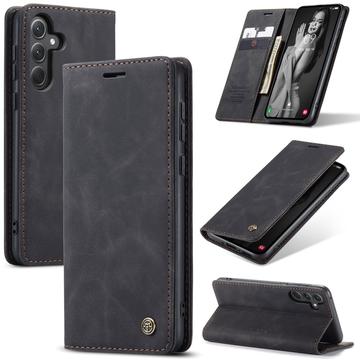Custodia a Portafoglio Caseme 013 Serie per Samsung Galaxy A36 - Nera
