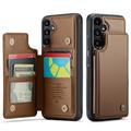 Custodia per Samsung Galaxy A36 Caseme C22 Portafoglio RFID - Marrone