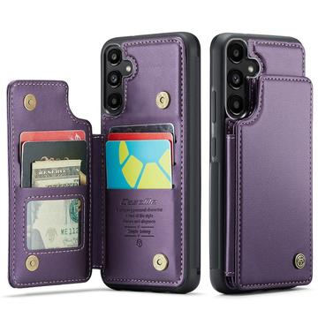 Custodia per Samsung Galaxy A36 Caseme C22 Portafoglio RFID - Viola