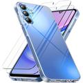 Custodia in TPU Saii 2 in 1 per Samsung Galaxy A36 e protezione dello schermo in vetro temperato