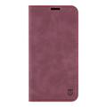 Custodia a portafoglio Samsung Galaxy A36 Tactical Xproof - basco rosso