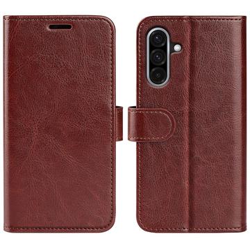 Custodia a portafoglio con chiusura magnetica per Samsung Galaxy A36 - Marrone