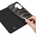 Custodia Flip Dux Ducis Skin Pro per Samsung Galaxy A37 - Nera