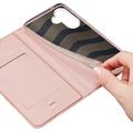 Custodia Flip Dux Ducis Skin Pro per Samsung Galaxy A37 - Rosa