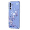 Custodia in TPU con motivo floreale per Samsung Galaxy A37 - Viola