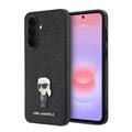 Custodia Samsung Galaxy A37 Karl Lagerfeld Fixed Glitter Metal Ikonik - Nera