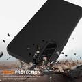 Custodia in silicone liquido per Samsung Galaxy A37 - compatibile con MagSafe - Nera