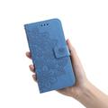 Custodia a portafoglio per Samsung Galaxy A37 serie Mandala - Blu