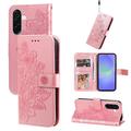 Custodia a portafoglio per Samsung Galaxy A37 serie Mandala - Rosa