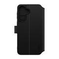 Custodia a portafoglio con supporto Samsung Galaxy A37 PanzerGlass Care Feature - Nera