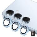 Protezione per Obiettivo Fotocamera Hat Prince Glitter per Samsung Galaxy A37/A57 - Blu