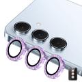 Protezione per Obiettivo Fotocamera Hat Prince Glitter per Samsung Galaxy A37/A57 - Viola