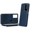 Custodia Samsung Galaxy A37 Smart Clear View con slot per schede - Zaffiro