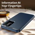 Custodia Samsung Galaxy A37 Smart Clear View con slot per schede - Zaffiro