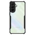 Custodia Tactical Quantum Stealth per Samsung Galaxy A37 con angoli rinforzati - trasparente / nera