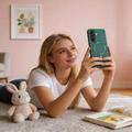 Custodia per Samsung Galaxy A37 Tech-Protect MagFlex - Compatibile con MagSafe - Trasparente / Verde giungla