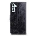Samsung Galaxy A37 Custodia a portafoglio con supporto - Nera