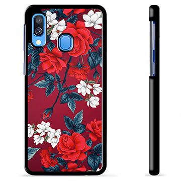 Cover Protettiva Samsung Galaxy A40 - Fiori Vintage