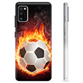 Custodia in TPU per Samsung Galaxy A41 - Fiamma di Calcio