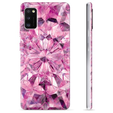 Samsung Galaxy A41 Custodia TPU - Cristallo rosa