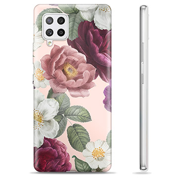 Custodia in TPU per Samsung Galaxy A42 5G - Fiori romantici