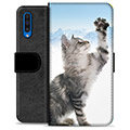 Custodia a Portafoglio Premium per Samsung Galaxy A50 - Cat