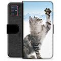 Custodia a Portafoglio Premium per Samsung Galaxy A51 - Cat